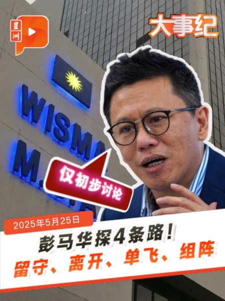 郑联科澄清彭马华仅探4选项　未推动退阵提案