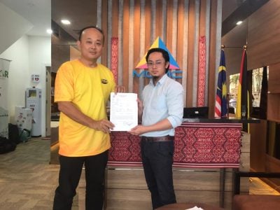 陈超耀遭冒名开FB账号 . 发交友请求申请援金