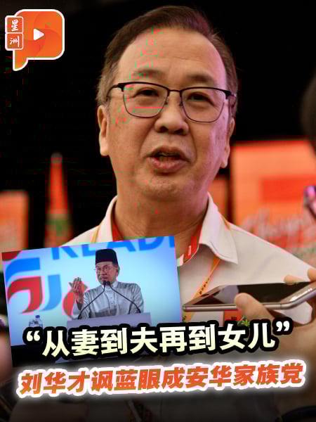 “从妻到夫再到女儿” 刘华才讽蓝眼成安华家族党