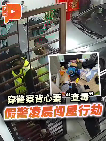 穿警察背心要“查毒” 假警凌晨闯屋行劫