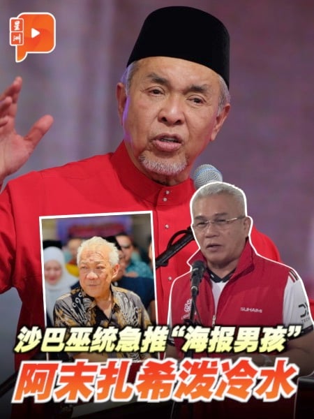 推邦莫达为“海报男孩” 阿末扎希否认