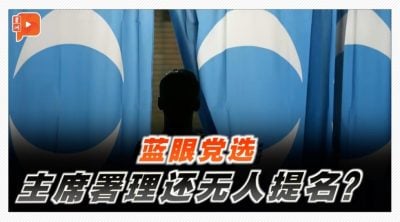 蓝眼党选 主席署理还无人提名？