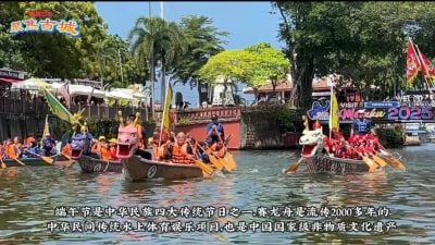 视频 | “游龙舟”活动齐声呐喊 奋力划桨 展现中华文化传承力量！