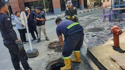 成功卫星市排污堵塞 张睸岚：应严惩违规食肆