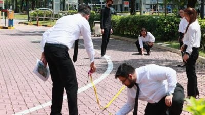 车祸被撞至残疾索赔268万新元 为获更精准数据 双方返事发地测量