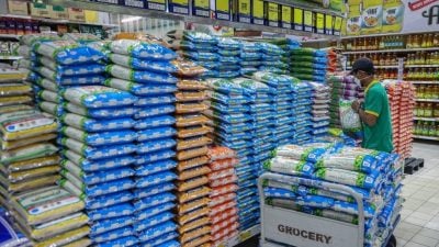 末沙布：每公吨2600令吉  进口白米明日再降价