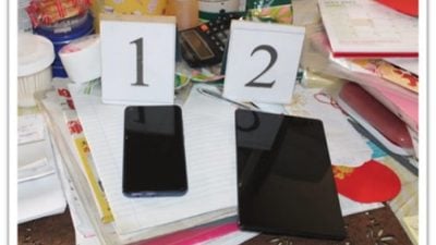 警突检甘榜逮1老翁．地下赌字 瓦解