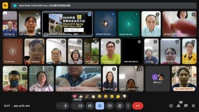 文冬啟文上午校家協大會 呼籲關注華小問題