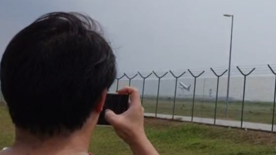 滚动报道 | 别了兴兴靓靓！ 班机起飞  粉丝道别祝福