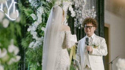 “你就是我的金马奖” 纳豆婚礼飙泪告白依依