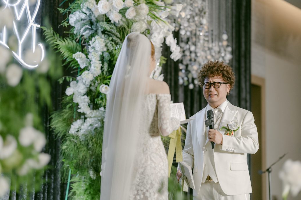 “你就是我的金马奖” 纳豆婚礼飙泪告白依依