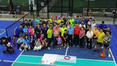 “活力皮克球”活动 带动60人挥拍同乐