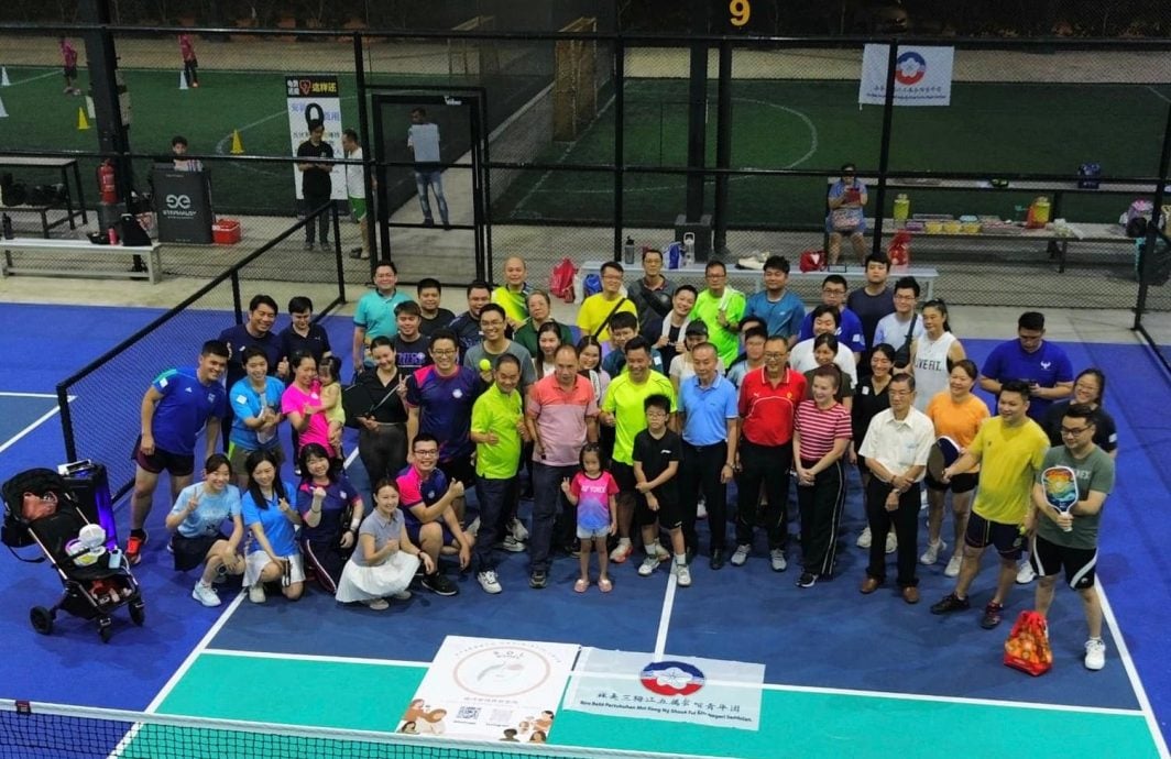 “活力皮克球”活动 带动60人挥拍同乐