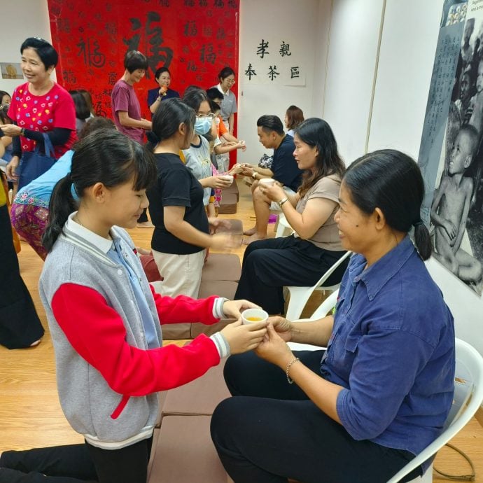 东(已发布):慈济淡属联络处三节合一“万人浴佛聚福缘”庆典 约200人参与 场面庄严祥和