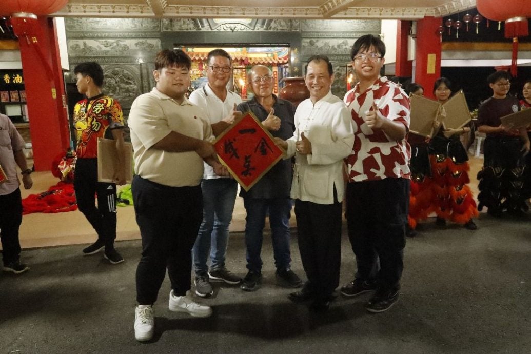 东(已发布):而连突青运支会龙狮团正式成立 传承中华文化