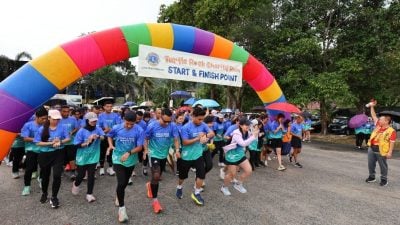 首办“海龟石慈善义跑”   关丹狮子会筹获2万 