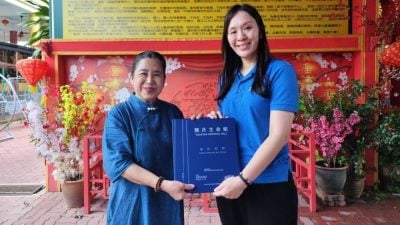 关丹生命馆“施棺赠葬”反应热  2年为孤老筹获145骨灰位