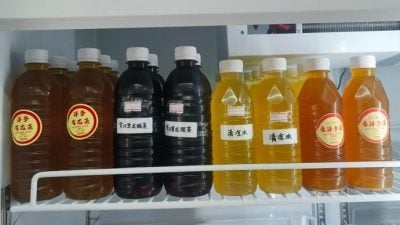 大热天人人解暑降火   文德甲凉茶冷饮热销