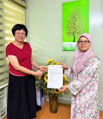 东:已签发:关丹中菁华小董事长林锦志勉励老师们要“快乐教学”