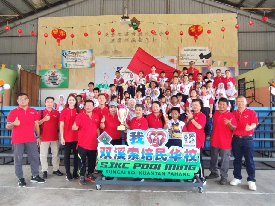 东:已签发:关丹海南会馆主席陶启顺勉励参与运动会的学生,输赢并不是最重要的