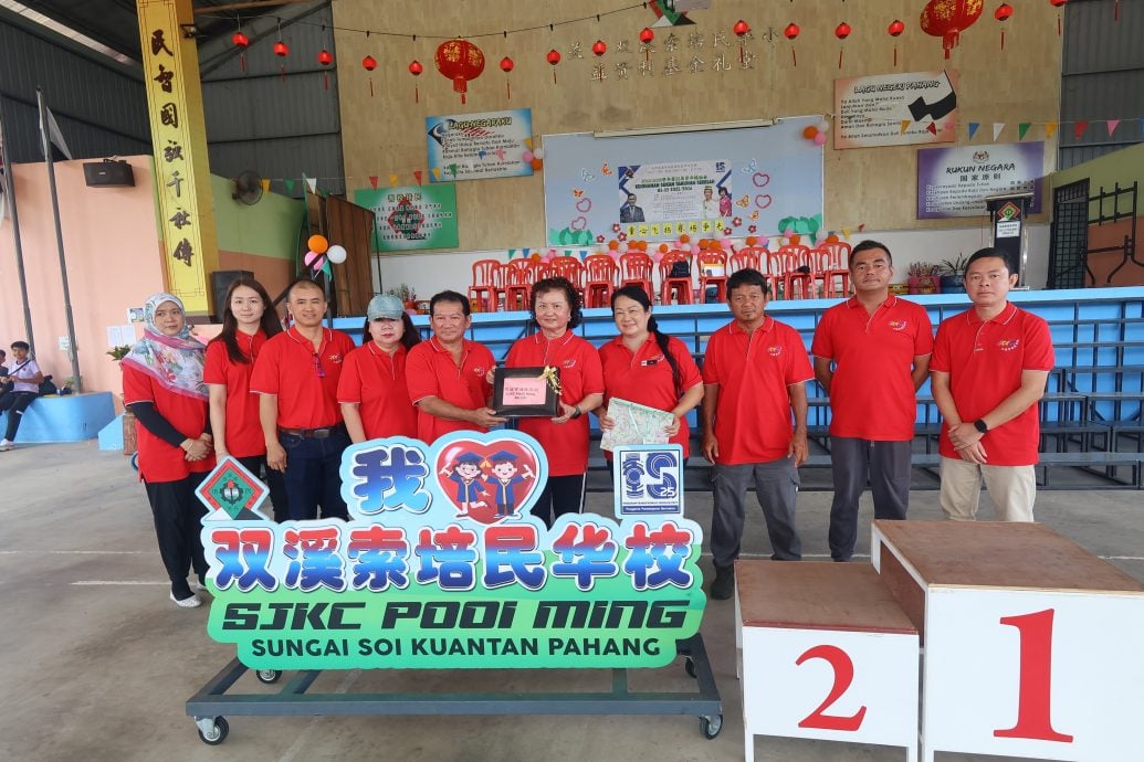 东:已签发:关丹海南会馆主席陶启顺勉励参与运动会的学生,输赢并不是最重要的