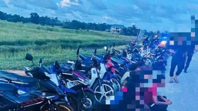 巴西富地警取缔公路流氓  开165罚单 扣25摩托
