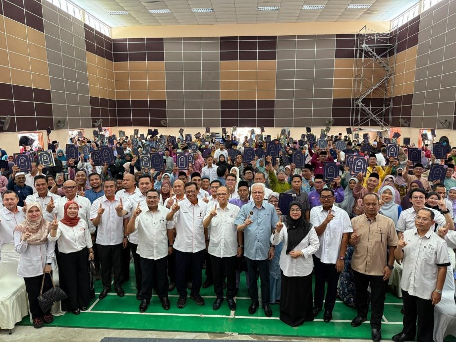 东:旺罗斯迪:彭亨近96%土展区居民获地契