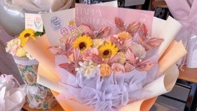 办优惠 更创新  母亲节花束受欢迎