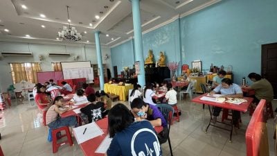 直凉佛教会办填色赛 抄经活动   获佛友参与 共沾法喜