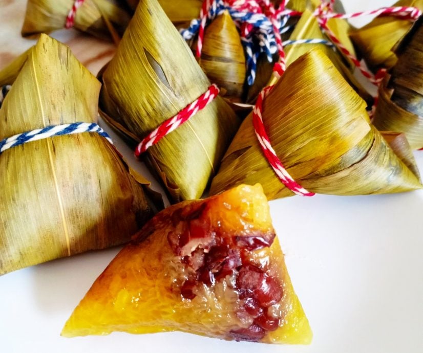 东：端午节来临 粽子和材料热卖
