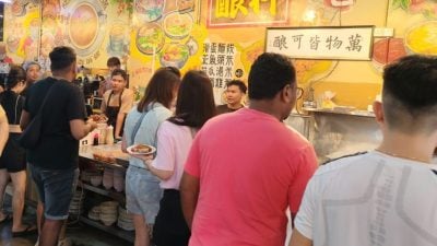 端午節和連假 文冬出現熱鬧景象