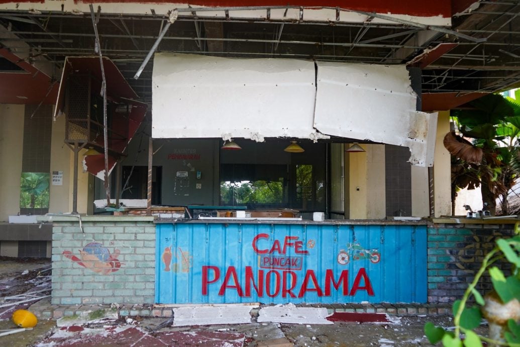 自2017年以来面对各种问题的景观公园(Taman Panorama)餐厅将进行重建工作,并最迟于明年开始运营。