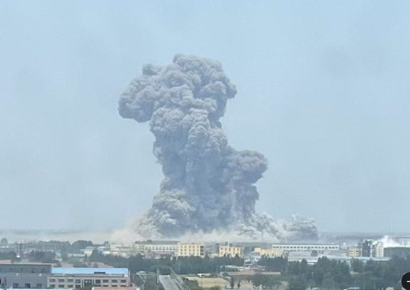 中国山东农药化工厂大爆炸 已有5死19伤6失踪