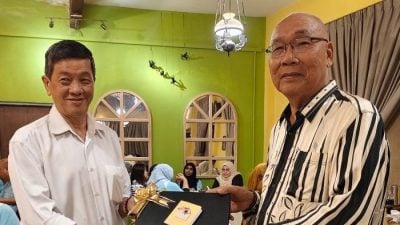 丹绒马林公教华中三机构   欢送董事长李新雄卸任