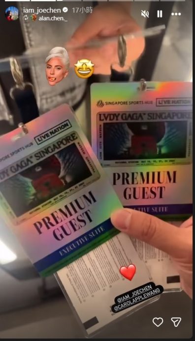 众星赴狮城朝圣女神卡卡 李心洁梁咏琪结伴当VIP