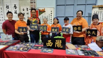 庇朥华人花园古迹保护协会端午节活动 展示文物堂号及讲解e-invoice