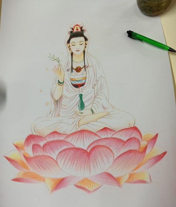 供星洲网:前动画设计师换换跑当小贩,工作之余依旧接订单作画