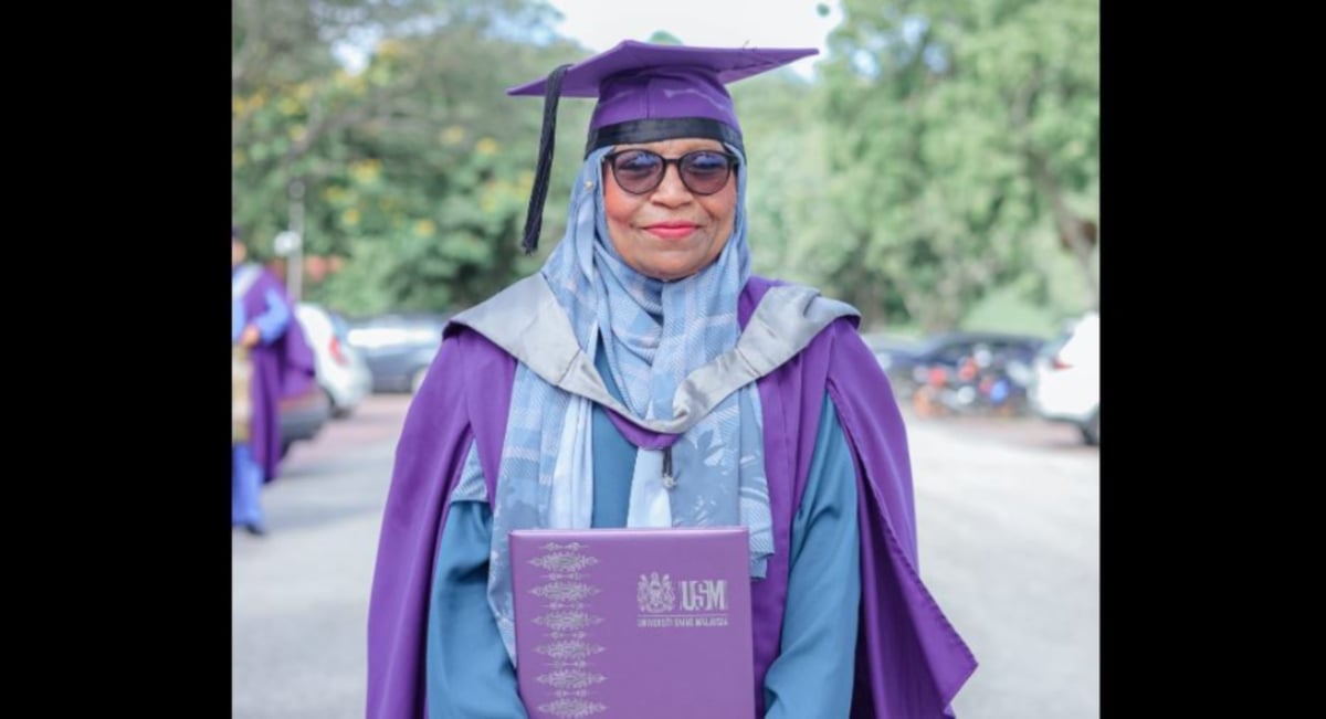 供星洲网:退休后重拾大学梦 2名祖母级大学生获学士攻硕士