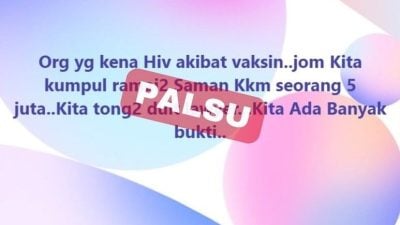 接种冠病疫苗染HIV 不实  专家卫生组织驳社媒谣言