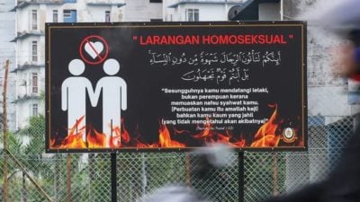 SIS：伊斯兰不宣扬仇恨  质疑登政府禁同性恋警告牌举措