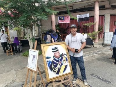 PASAL PHOTOGRAFI办迷你摄影展  缅怀彭前已故苏丹阿末沙