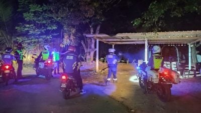 维护理想花园社区治安 警民携手展开志愿巡逻活动