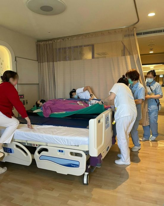 初期肺线癌康复进度理想 田蕊妮精神晒全家福