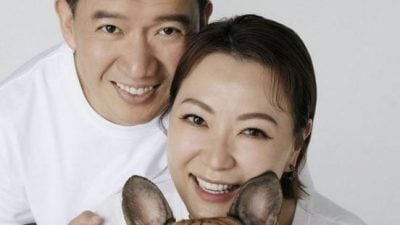 肺线癌手术后留疤痕 田蕊妮100%康复晒全家福