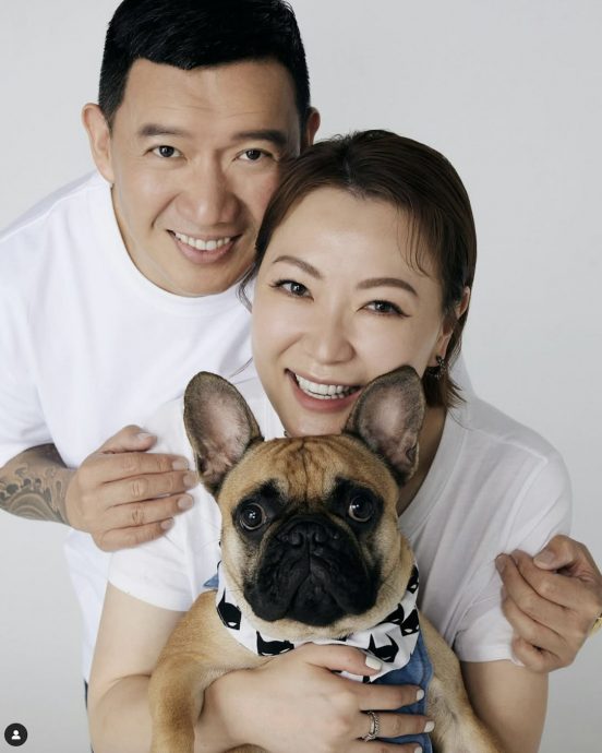 初期肺线癌康复进度理想 田蕊妮精神晒全家福