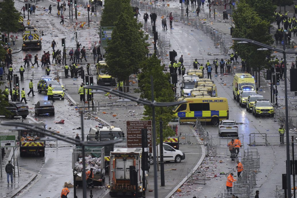 利物浦球迷遭撞伤逾50人 肇事司机涉吸毒