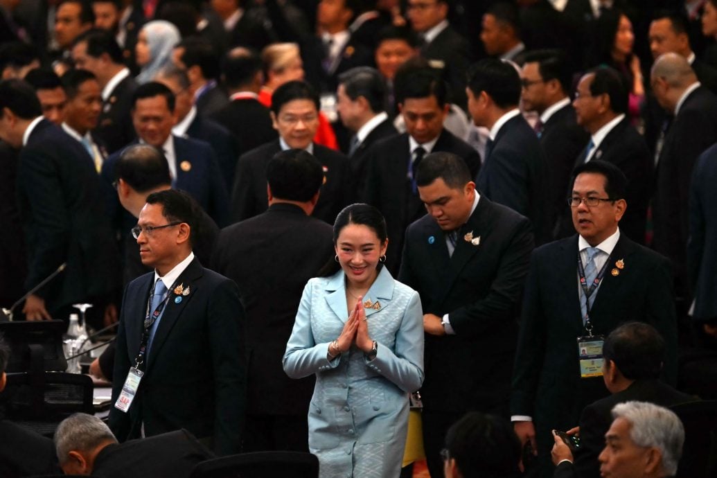 ///即时国内∕东盟峰会|画页|唯一女首脑的风采:佩通坦为东盟峰会增添亮点