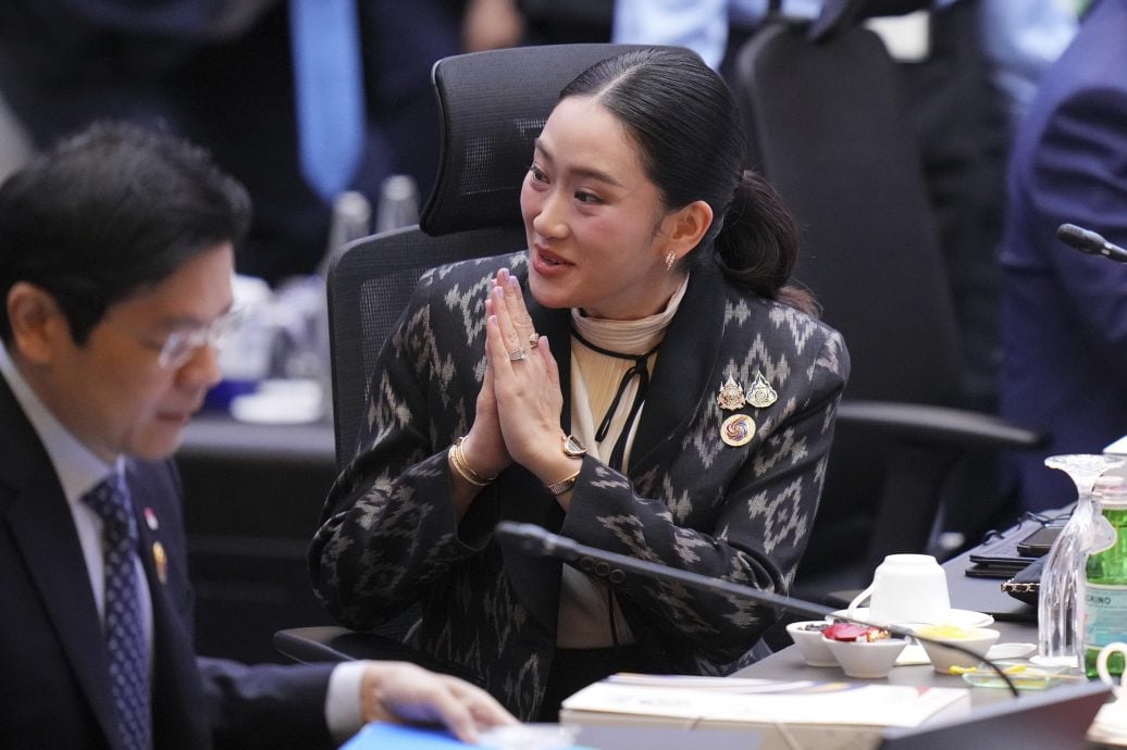 ///即时国内∕东盟峰会|画页|唯一女首脑的风采:佩通坦为东盟峰会增添亮点