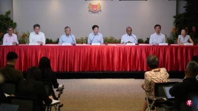 新加坡新内阁出炉   仅1副总理但有3统筹部长