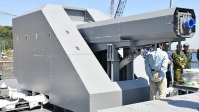 反制中国极音速飞弹 日将在海上试射“电磁砲”